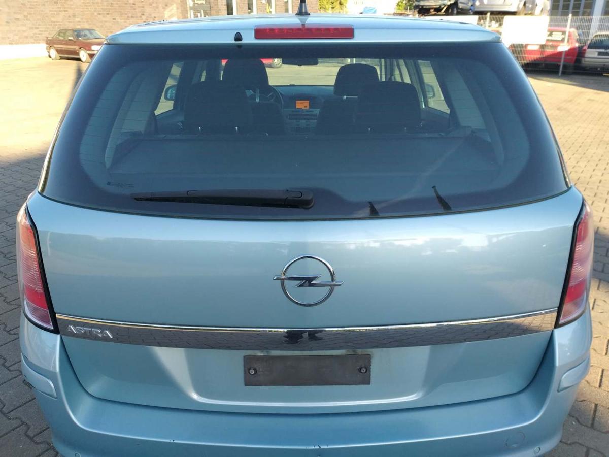 Opel Astra H original Heckklappe mit Heckscheibe Eisbergblau Z21Y Kombi Bj.2009